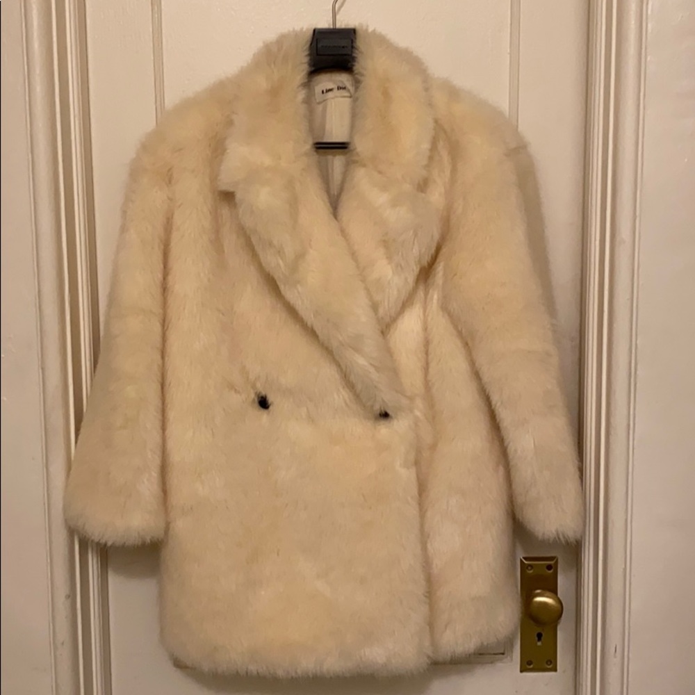 Faux fur coat